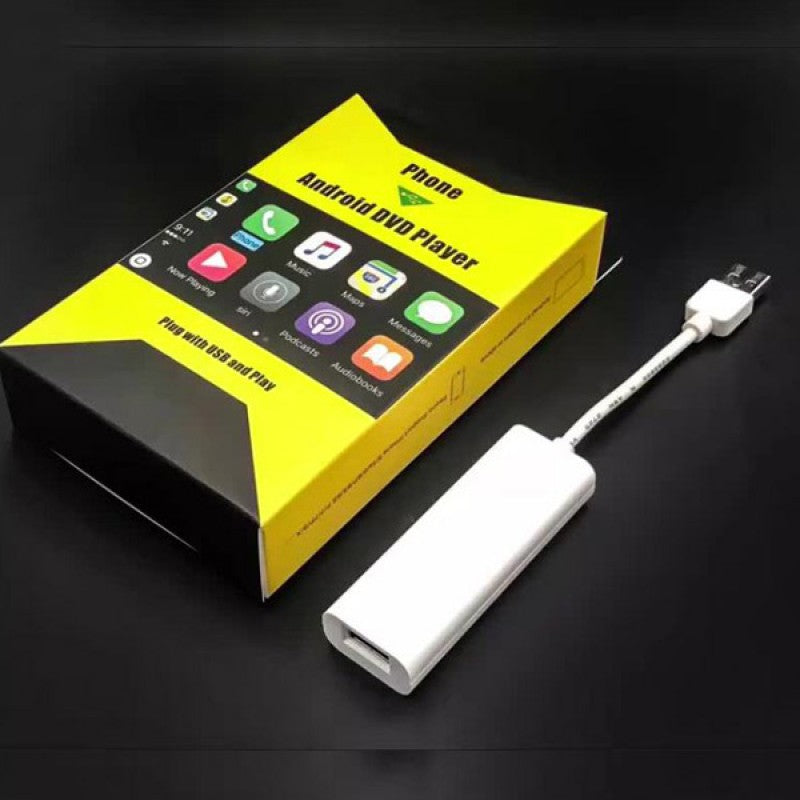 Wired CarPlay Dongle Android Auto For Car Radio With Android System Version 4.4.2 And Above Wired CarPlay Dongle Android Auto For Car Radio With Android System Version 4.4.2 And Above